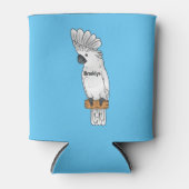 Cartoon van herkoekoekvogel blikjeskoeler (Voorkant)