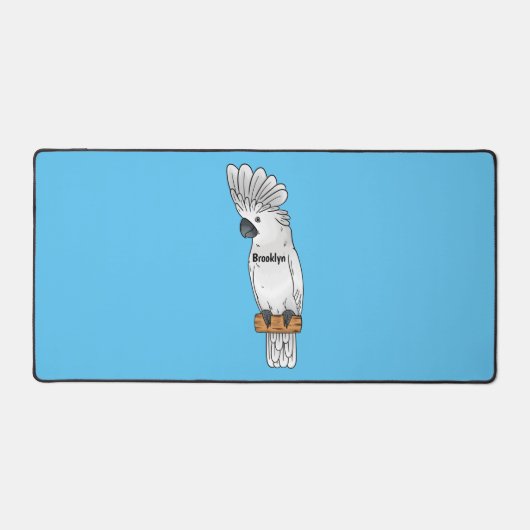 Cartoon van herkoekoekvogel bureaumat (Voorkant)