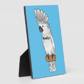 Cartoon van herkoekoekvogel fotoplaat (Zijkant)