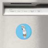 Cartoon van herkoekoekvogel magneet (Insitu (Vaatwasser))