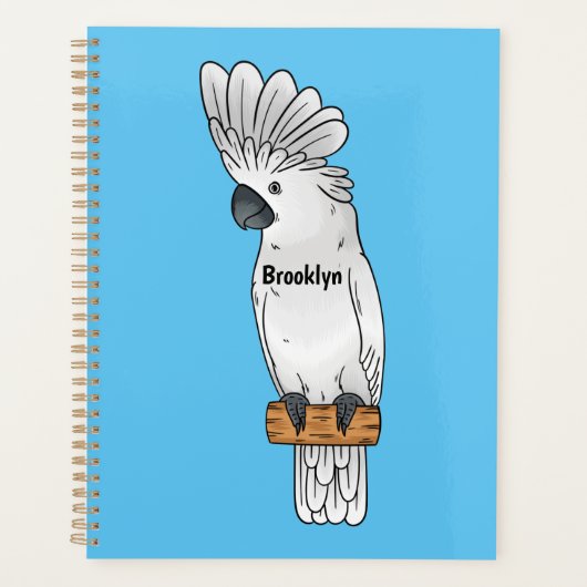 Cartoon van herkoekoekvogel planner (Voorkant)