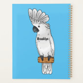 Cartoon van herkoekoekvogel planner (Achterkant)