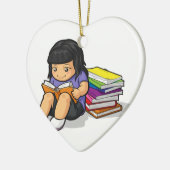 Cartoon van het studieboek Studie- en leesboeken v Keramisch Ornament (Links)