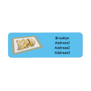 Cartoon van Jiaozi/Chinese dumplings Etiket