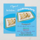 Cartoon van Jiaozi/Chinese dumplings Kaart (Voorkant / Achterkant)