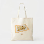 Cartoon van Jiaozi/Chinese dumplings Tote Bag (Voorkant)