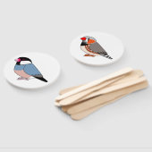 Cartoon van jutegolf handwaaier (Niet-gemonteerd)