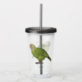 Cartoon van Kakapo Acryl Drinkbeker (Voorkant)