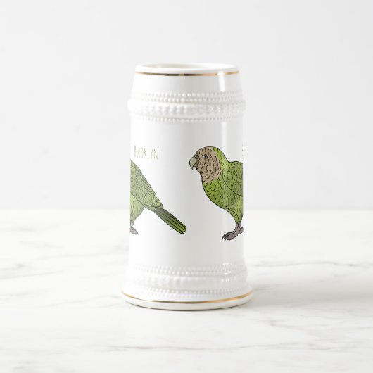 Cartoon van Kakapo Bierpul (Center)