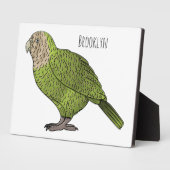 Cartoon van Kakapo Fotoplaat (Zijkant)