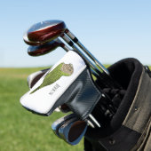 Cartoon van Kakapo Golfheadcover (Insitu)