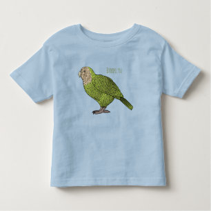 Cartoon van Kakapo Kinder Shirts