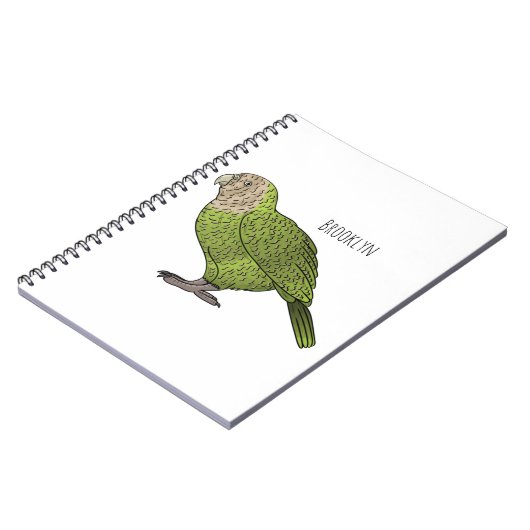 Cartoon van Kakapo Notitieboek (Linkerzijde)