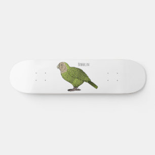 Cartoon van Kakapo Persoonlijk Skateboard
