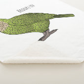 Cartoon van Kakapo Sherpa Deken (3/4)