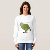 Cartoon van Kakapo Trui (Voorkant volledig)