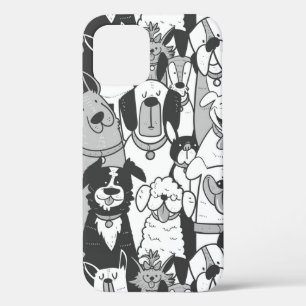 Cartoon van kattenhuisdieren Case-Mate iPhone case