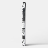 Cartoon van kattenhuisdieren Case-Mate iPhone case (Achterkant / Links)