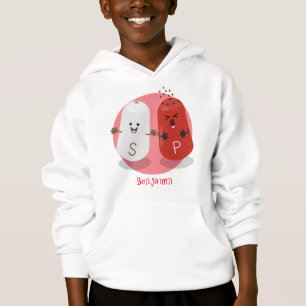 Cartoon van kawaï-luiers en paprika's