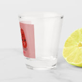 Cartoon van kawaï-luiers en paprika's shot glas (Rechts)