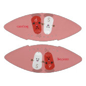 Cartoon van kawaï-luiers en peper american football (Panelen)