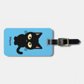 Cartoon van klauwhout bagagelabel (Voorkant horizontaal)