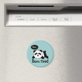 Cartoon van knuffelende slapende panda magneet (Insitu (Vaatwasser))