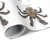 Cartoon van kokoskrabben cadeaupapier (Rol Hoek)