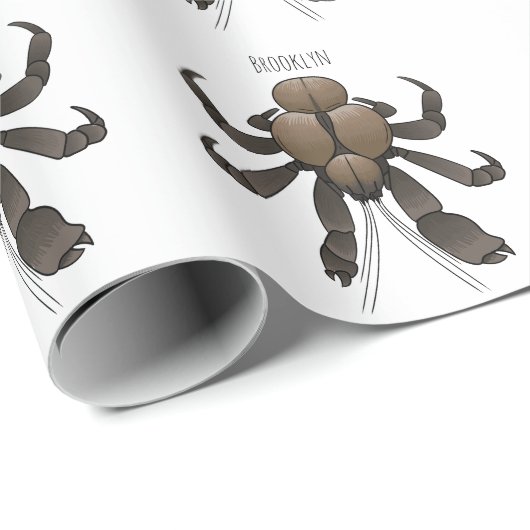 Cartoon van kokoskrabben cadeaupapier (Rol Hoek)