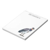 Cartoon van koningsgieren notitieblok (Linkerzijde)