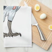 Cartoon van koningsgieren theedoek (Quarter Fold)