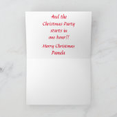 Cartoon van Lady met Bad Hair en Funny Gezegde Hol Kaart (Binnen)