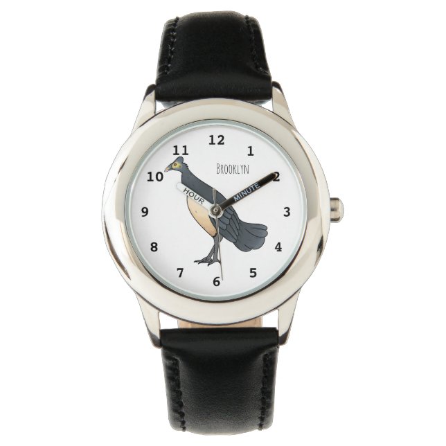 Cartoon van malo horloge (Voorkant)