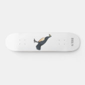 Cartoon van malo persoonlijk skateboard (Horizontaal)