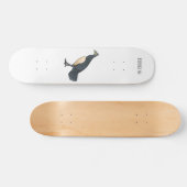Cartoon van malo persoonlijk skateboard (Horizontaal)