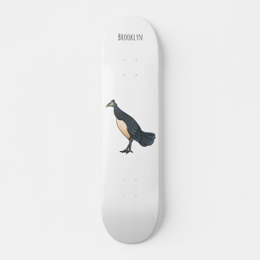 Cartoon van malo persoonlijk skateboard (Voorkant)