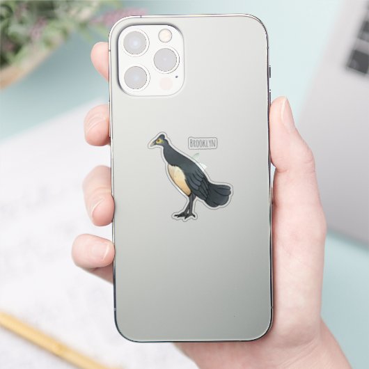 Cartoon van malo sticker (Telefoon)