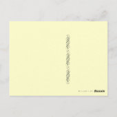 Cartoon van Marie Antoinette - Briefkaart (Achterkant)