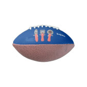 Cartoon van messenmakerswerk en van lepel american football (Gedraaid 90)