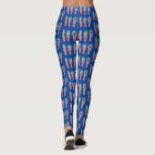 Cartoon van messenmakerswerk en van lepel leggings (Achterkant)