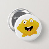 Cartoon van mozaïek ronde button 5,7 cm (Voorkant /achterkant)