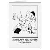 Cartoon van openingsopening voor fles (Voorkant)