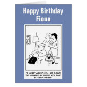 Cartoon van openingsopening voor fles (Voorkant)