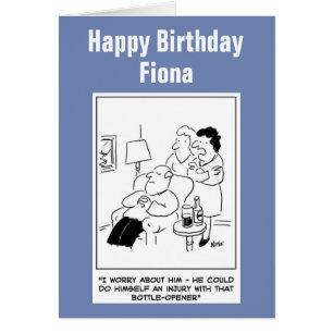 Cartoon van openingsopening voor fles