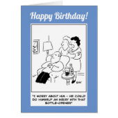 Cartoon van openingsopening voor fles (Voorkant)