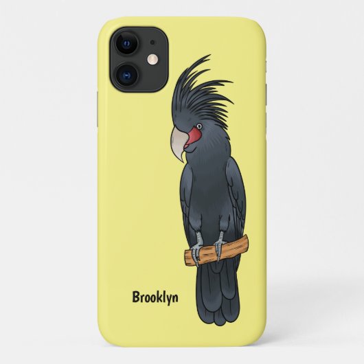 Cartoon van palmcockatoevogel Case-Mate iPhone case (Achterkant)