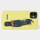 Cartoon van palmcockatoevogel Case-Mate iPhone case (Achterkant (horizontaal))