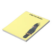 Cartoon van palmcockatoevogel notitieblok (Linkerzijde)