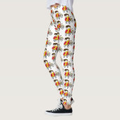 Cartoon van pedicab rickshaw leggings (Links)