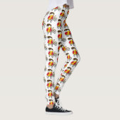 Cartoon van pedicab rickshaw leggings (Rechts)